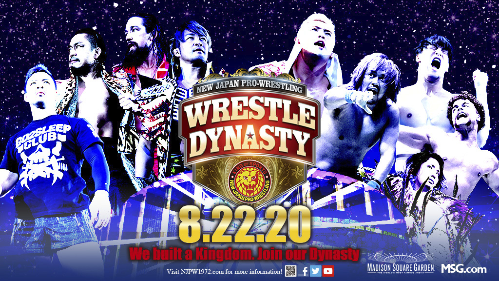 Ticket Information Announced For NJPW Wrestle Dynasty At Madison Square