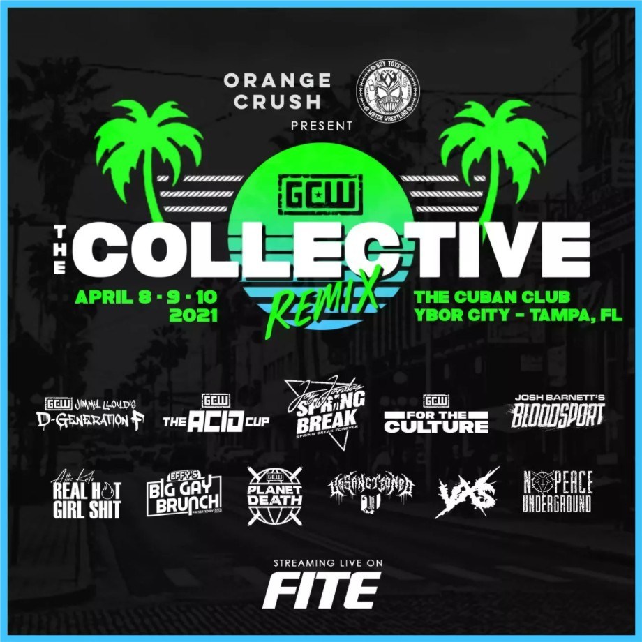 Full Schedule Confirmed For GCW The Collective Remix This April