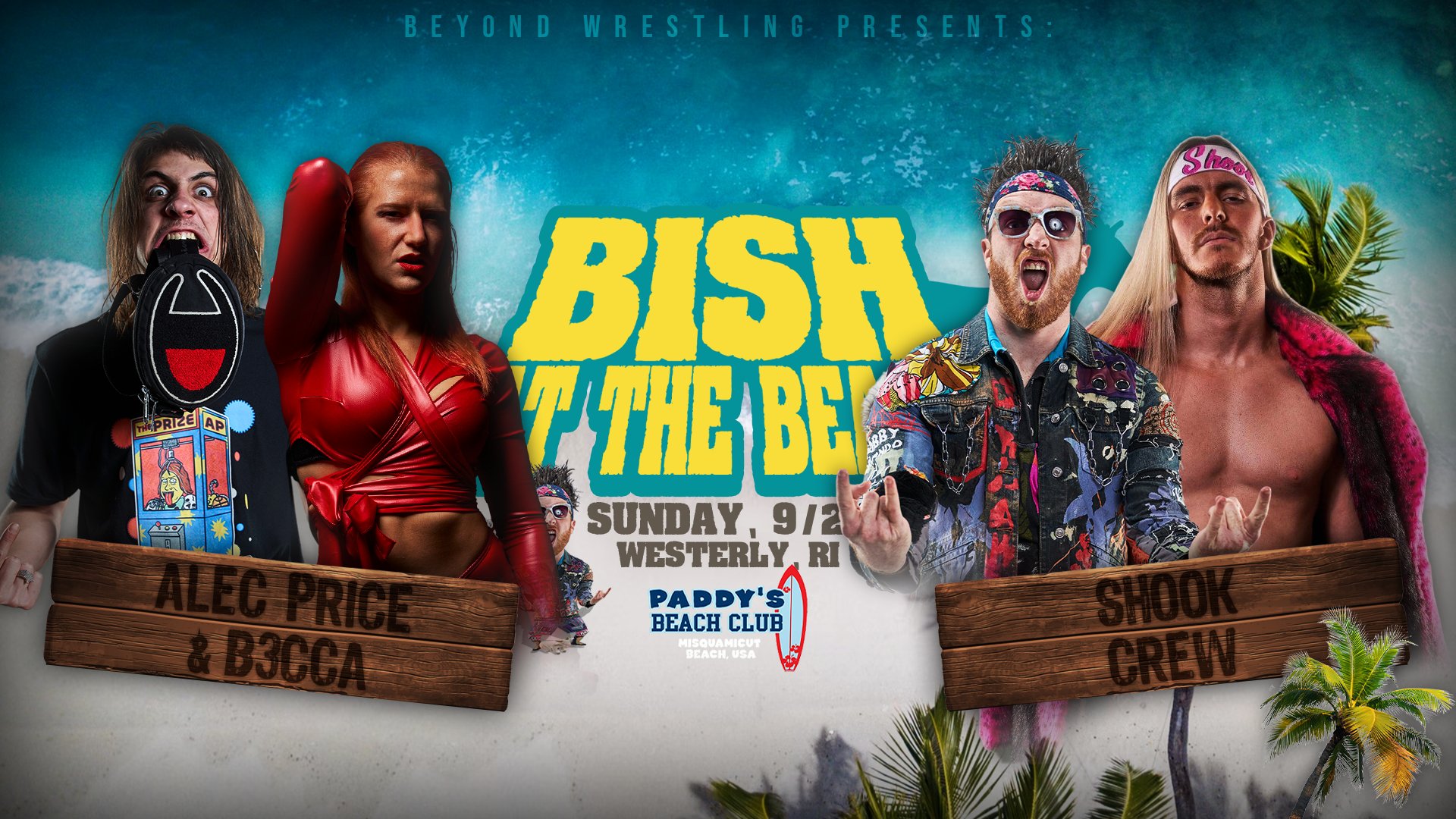 Matches Announced For Beyond Wrestlings Bish At The Beach On September Th